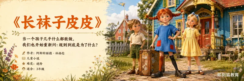 《长袜子皮皮》阅读主题插图