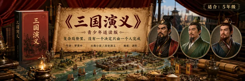 《三国演义青少年适读版》阅读主题插图
