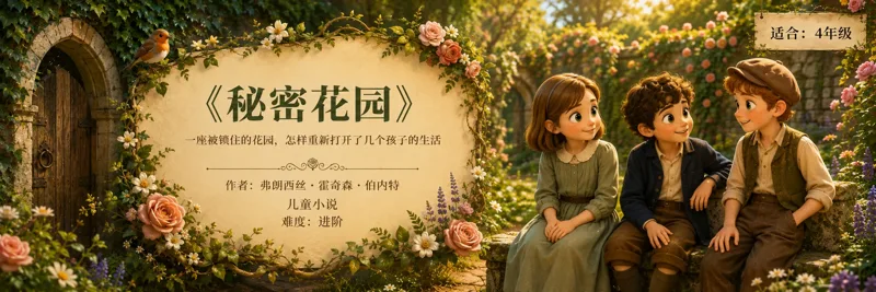 《秘密花园》阅读主题插图