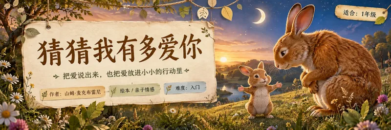 《猜猜我有多爱你》阅读主题插图