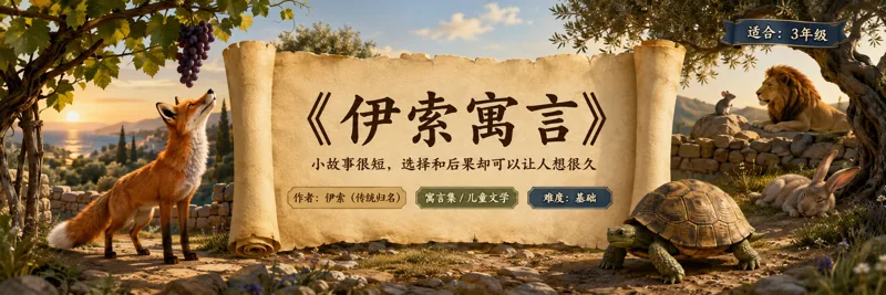 《伊索寓言》阅读主题插图