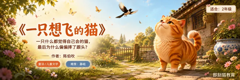 《一只想飞的猫》阅读主题插图