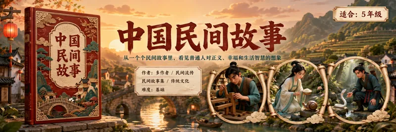 《中国民间故事》阅读主题插图