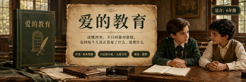 《爱的教育》阅读主题插图