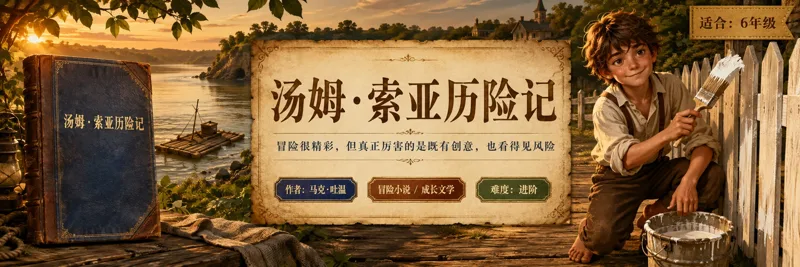 《汤姆·索亚历险记》阅读主题插图