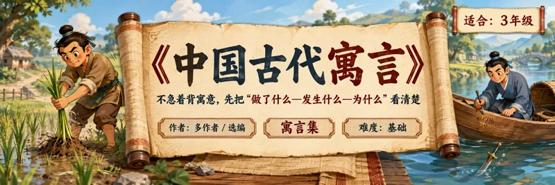 《中国古代寓言》阅读主题插图