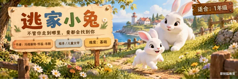 《逃家小兔》阅读主题插图