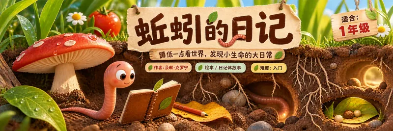 《蚯蚓的日记》阅读主题插图