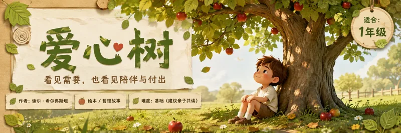 《爱心树》阅读主题插图