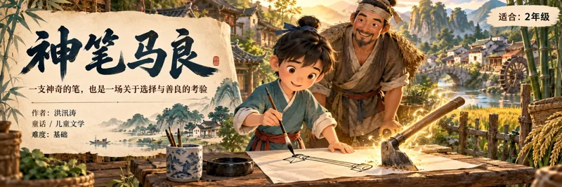 《神笔马良》阅读主题插图